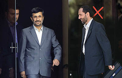 حکم احمدی‌نژاد برای بقایی