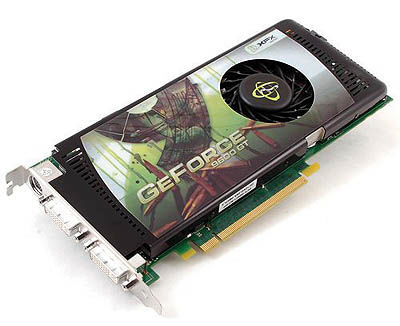 XFX  و عرضه اولین کارت GEFORCE سری 9