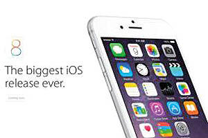 72 درصد گوشی‏های اپل iOS8 دارند