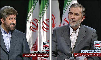 مناظره تلویزیونی بر سر سوال از احمدی‌نژاد