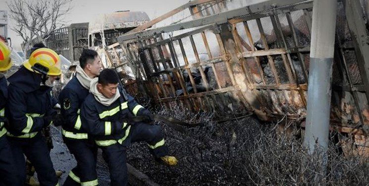 یک انفجار خطرناک در مرکز چین رخ داد