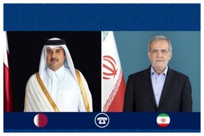 ابراز امیدواری پزشکیان برای ملاقات حضوری با امیر قطر