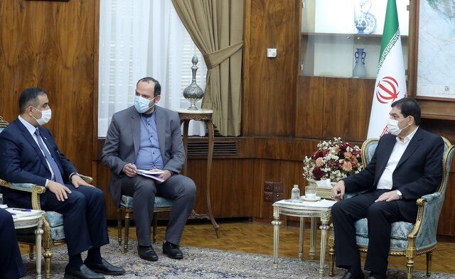 دیدار معاون اول رییس جمهور با رییس کل بانک مرکزی عراق