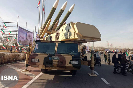 موشک های بالستیک سپاه پاسداران در میدان آزادی + عکس 