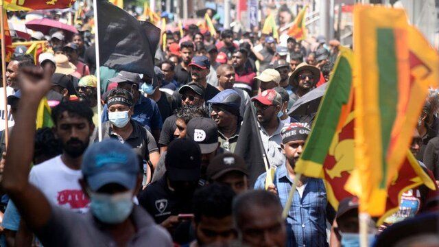 اقامتگاه رئیس‌جمهور سریلانکا تصرف شد