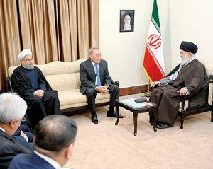 رئیس‌جمهوری قزاقستان با رهبر معظم انقلاب اسلامی دیدار کرد