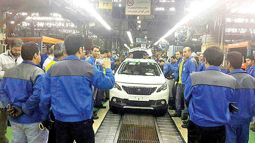 پیشرفت خودرویی ایران پس‌از برجام
