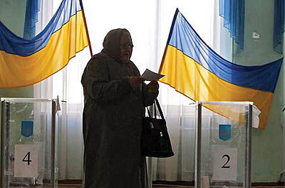 انتخابات پارلمانی اوکراین برگزار شد
