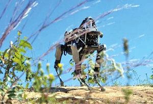 آزمایش سگ روباتیک گوگل در شرایط شبیه‌سازی شده جنگی