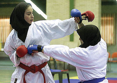صدور مجوز حضور زنان محجبه در کاراته آسیا