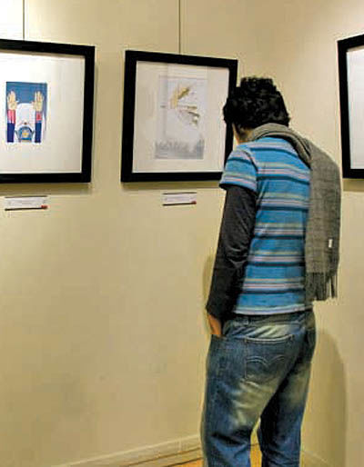 نمایشگاه نقاشی‌های خشایار شاهرخی در نگارخانه آریا
