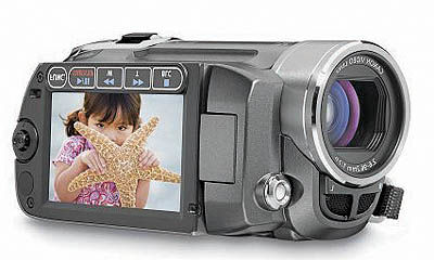 یک دوربین فیلمبرداری کوچک و قابل حمل