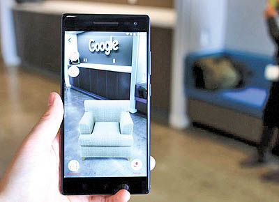 برنامه گوگل برای تجهیز 100 میلیون گوشی به واقعیت افزوده