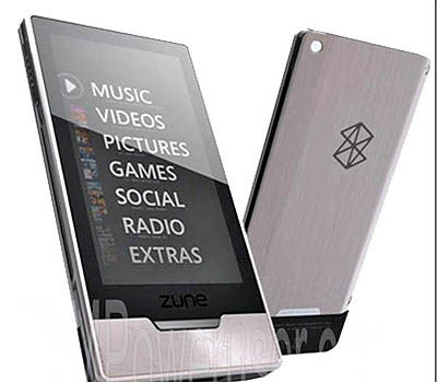 Zune HD با نمایشگر چندلمسی و 32 گیگابایت حافظه داخلی