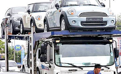 کاهش واردات خودروهای آلمانی به کره