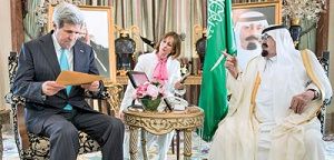 دیدار پرحاشیه «جان کری» با پادشاه عربستان