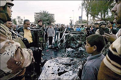 انفجار در نزدیکی سفارت ایران در بغداد