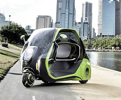 سه‌چرخه خودران؛ تاکسی‌های آینده