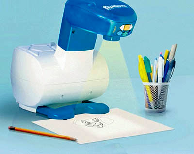 پروژکتور اسباب بازی به کودکان نقاشی می‏آموزد