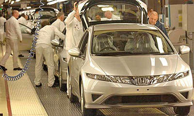 رشد تولید و صادرات خودروهای ژاپنی