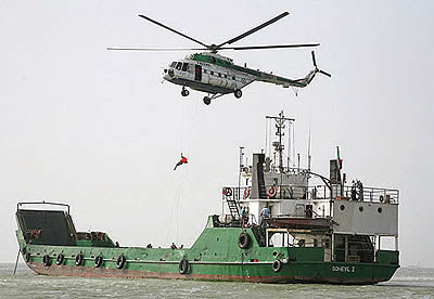 رزمایش دریایی ناجا در خلیج فارس