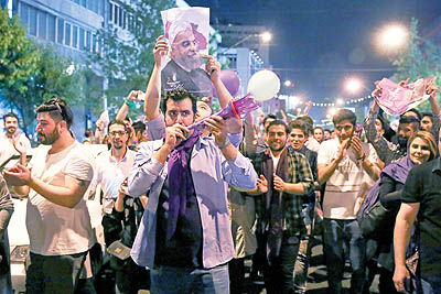 رمز پیروزی روحانی در انتخابات