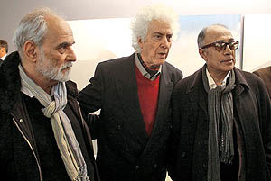 بزرگان هنر ایران به استقبال نامى در بوم آمدند