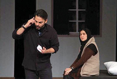 معادی و کوثری در نمایش محمد یعقوبی روی صحنه می‌روند