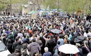 تجمع اعتراضی مردم در تهران و مشهد