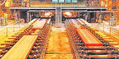 نخستین کارخانه از هفت طرح  فولاد استانی، به تولید رسید