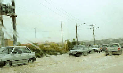 توفان بی‌سابقه در سواحل جنوبی ایران