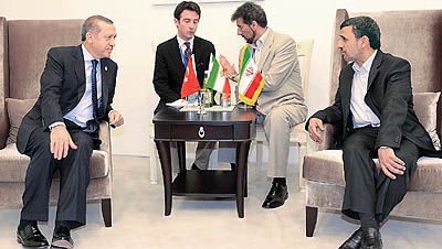 دیدار با اردوغان در باکو