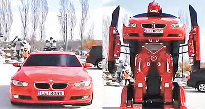 تبدیل BMW به روبات