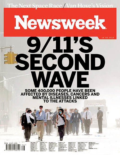 Newsweek EU سرطان ؛ یادگار 11 سپتامبر