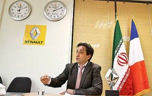 رنو سر پیچ خودروسازی ایران