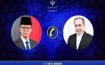 رایزنی تلفنی وزرای خارجه ایران و اندونزی
