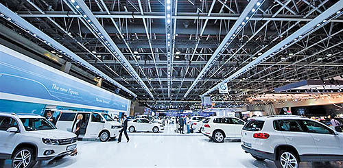 نمایشگاه خودروی دبی برگزار می‌شود