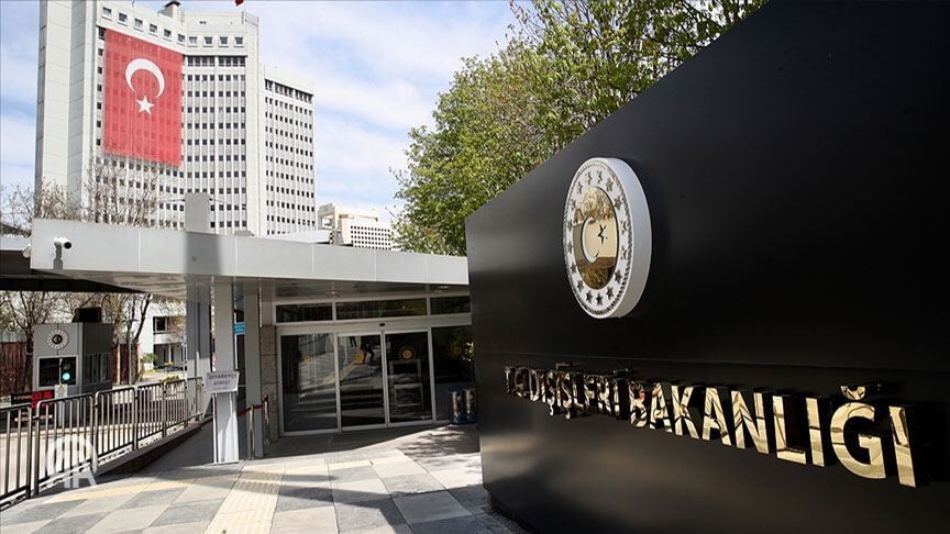 پیام دوزبانه سفارت ترکیه در تهران در واکنش به حادثه تروریستی شاهچراغ 