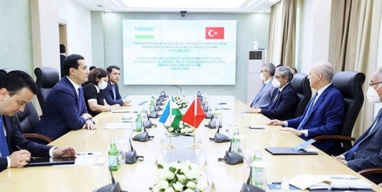 محور دیدار مقامات ازبکستان و ترکیه