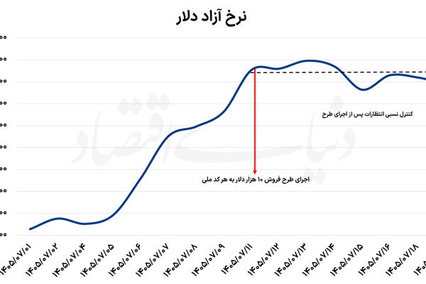 مهار انتظارات با مداخله ارزی