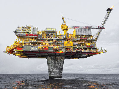 افت فاحش تولید نفت و گاز در دریای شمال