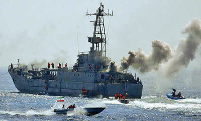 نمایش توان دریایی ایران در خلیج فارس