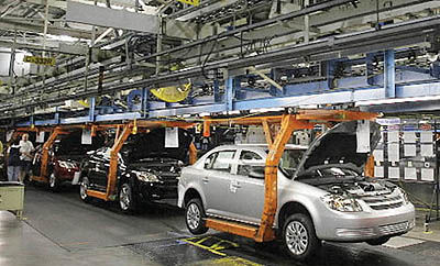 خطوط تولید GM به چین منتقل می‌شود