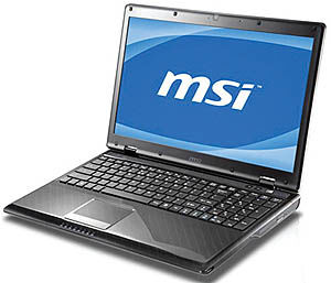 یک لپ تاپ سه بعدی از MSI