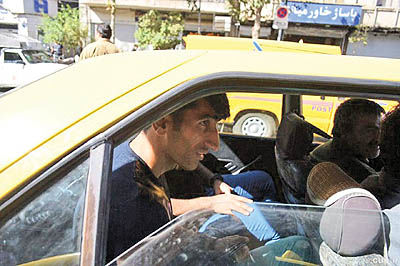 بیرانوند با تاکسی دادسرا را ترک کرد
