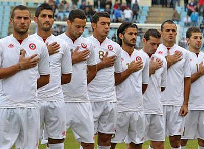 تدارک لبنان برای بازی در برابر تیم فوتبال ایران