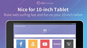 A5 Browser؛ یک مرورگر راحت و سبک