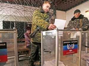 پیروزی مطلق جدایی‌طلبان در شرق اوکراین