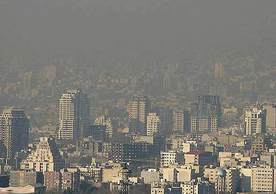 هوای تهران در شرایط اضطرار