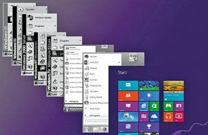 منوی استارت ویندوز، ازآغاز تا امروز